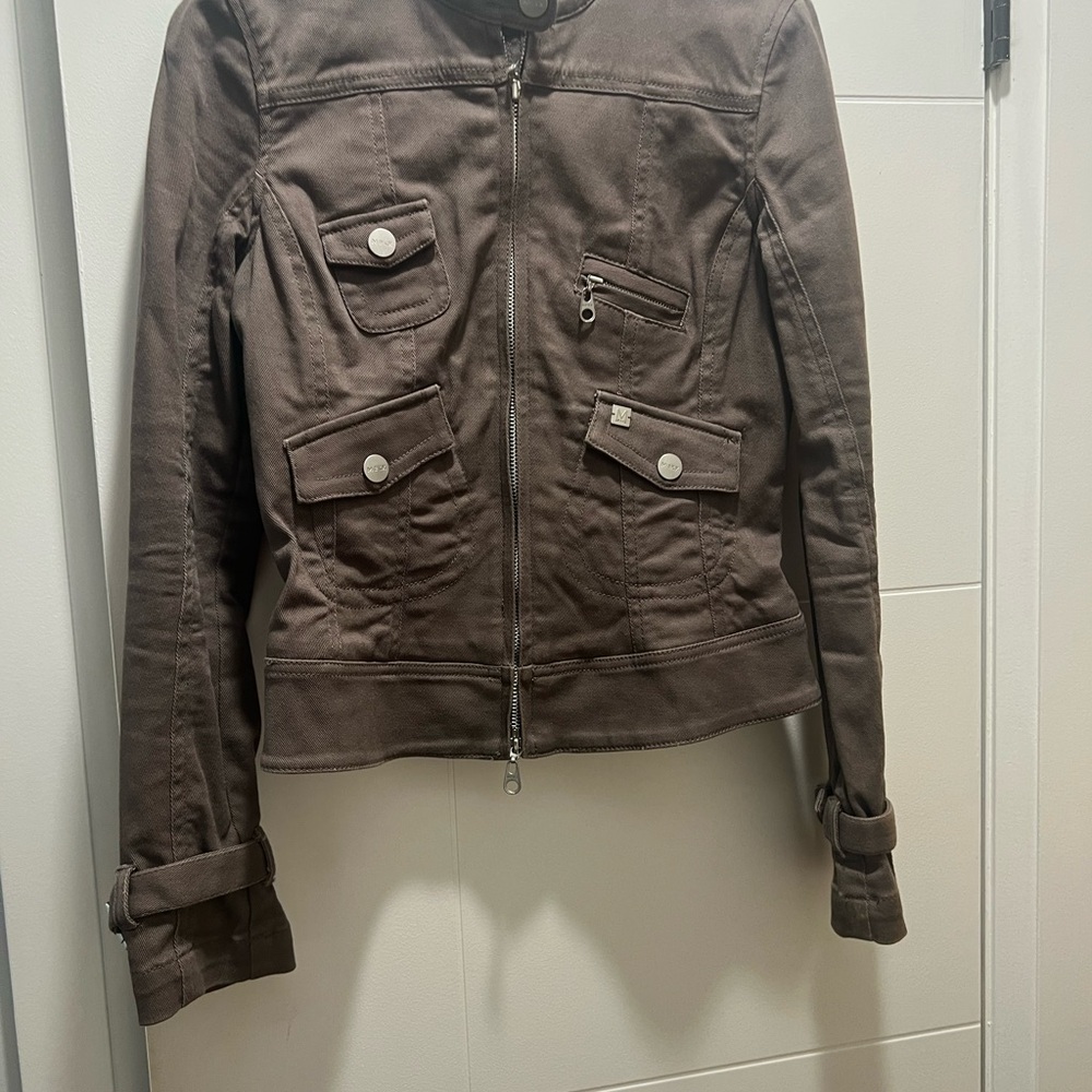 Mexx Dark Brown Utility Jacket